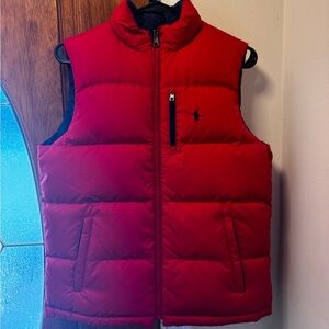 Boys Polo puff vest